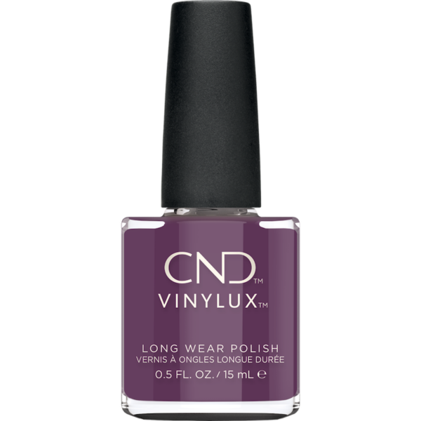 CND Vinylux har nu en ny lækker mørk lilla farve fra efterårskollectionen Wild Romantics. Verbena Velvet er dyd smuk lilla