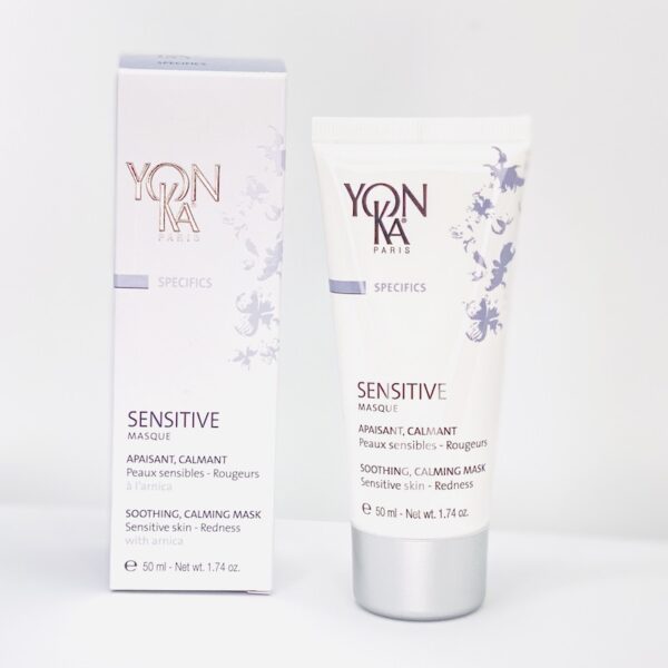 Yonka sensitive masque er sos creme masken til huden der er sensibel, reaktiv, og dig med hudproblemer som fx rosacea.