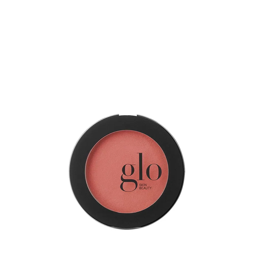 bluch i pink farven papaya fra Glo Skin Beauty. Smuk til et naturligt makeup look