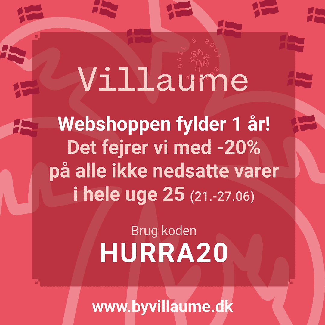 Webshoppen fylder 1 år! Webshoppen fylder 1 år!
