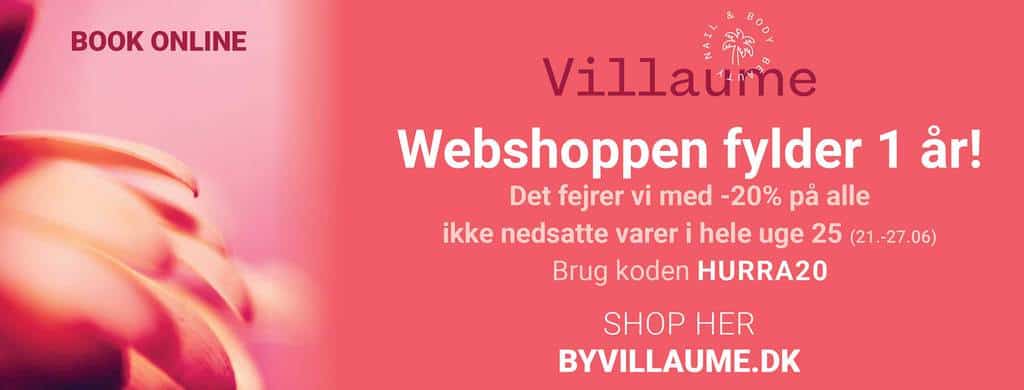 Webshoppen fylder 1 år! Webshoppen fylder 1 år!