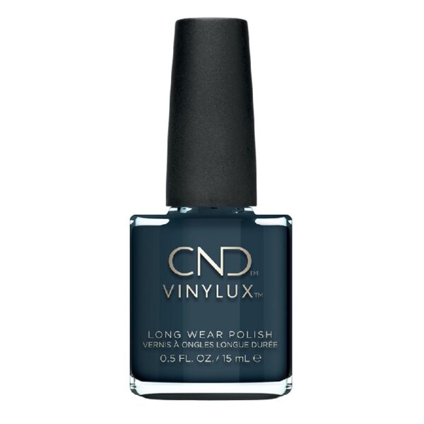 Mørk blågrå neglelak fra CND Vinylux