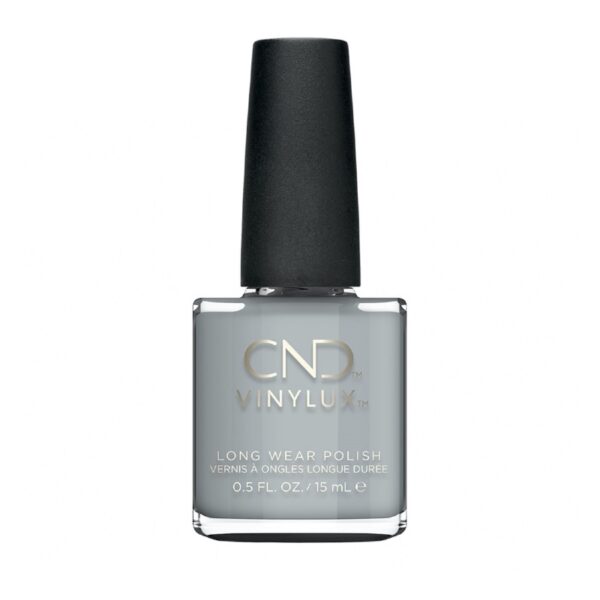 smuk gråblå neglelak fra CND Vinylux, holdbar neglelak